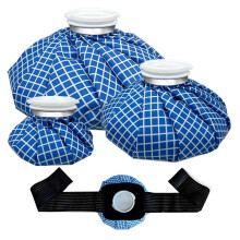 Eisbeutel für Verletzungen, Wiederverwendbar, Eisbeutel, Wärmflasche für Heiß- und Kalttherapie und Schmerzlinderung, 6 Zoll/9 Zoll/11 Zoll