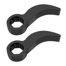 Adapter Tools,Unlimited Adjustable Angle Drop Steel Pry Bar Fits 3/8inch Drive Ratchet or Open End Wrench