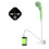 Douche Douche Électrique Charge Bain Artefact Douche Combinaison Simple Camping Pompe à Eau Vert 6