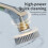 Electric Spin Scrubber Shower Scrubber Ipx7 with 7 Replaceable Brush Heads and Adjustable Removable Extension Handle A 3