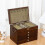Vintage Large Capability Multi Layer Jewelry Box for Jewelry Storage Light Luxury Rectangular Storage Wooden Box 2