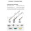 Electric Spin Scrubber Shower Scrubber Ipx7 with 7 Replaceable Brush Heads and Adjustable Removable Extension Handle B 10