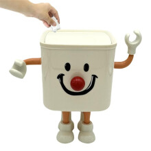 Desk Trash Can Table Top Jewelry Storage Organizer Makeup Organizer Multi-Functional Space Saving Desktop Dustbin