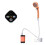 Douche Douche Électrique Charge Bain Artefact Douche Combinaison Simple Camping Pompe à Eau Vert 4