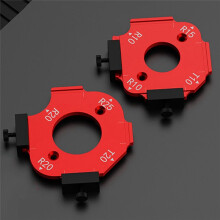 Woodworking Router Templates Arc Angle Positioning Template, Inner/Outer Corner Arc Mold, Reusable Positioning Tools A