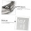 CCTV Camera Pole Mount with Steel Adapter for Outdoor Security and PTZ Dome Camera Bracket 4