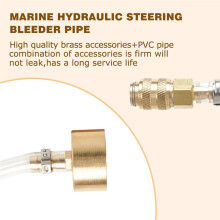 Hydraulic Steering Bleed Kit for Seastar Hydraulic Steering Fluid Filler Tube Kit for All Outboard, Sterndrive & Inboard