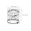 CCTV Camera Pole Mount with Steel Adapter for Outdoor Security and PTZ Dome Camera Bracket 5