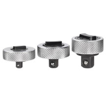 New Double Sided Thumb Wheel Ratchet Wrench Set, Ratchet Wrench, 1/4In 3/8In 1/2In Drive Ratchet Set
