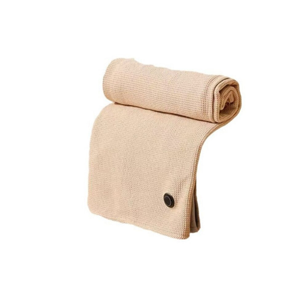 Electric Blanket Shawl USB Single Warming Heating Blanket Washable for Outdoor Camping Office Heating Blanket B