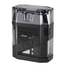 SJ-603 Portable Cool Transparent Double- Magnetic Floating Shaver Full Body Washable Electric Men'S Shaver