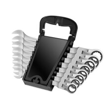 8pcs Bidirectional Movable Ratchet Wrench Quick Manual Dual-Purpose Wrench 8pc [8/10/12/13/14/16/17/18]