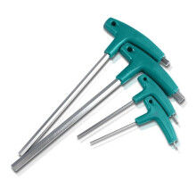 Kit 6 Peças Hardware Soquete Hexagonal T Parafuso Porca Chave T Alça com Bolsa de Armazenamento Ferramenta de Forjamento