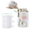 360 Rotating Makeup Organizer,DIY Adjustable Holder,Foldable Cosmetic Storage Display Box 7