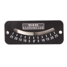 25-0-25 Inclinometer Protractor Inclinometer Angle Measuring Instrument Tilt Gauge Slope Meter