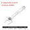 8inch Adjustable Wrench Large Openin Long Handle Universal Spanner Carbon Steel Mechanical Workshop Hand Repair Tools 6
