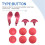 Analog Joysticks for Controller 10-in-1 Thumb Stick 4 Metal Rear Paddle Trigger Button Replacements for PS5  B 6