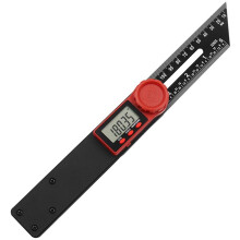 Digitale Goniometer TType Schuine Meter en Hoekmeter 180 Mm/360 LCD-Scherm voor Houtbewerking Metaalbewerking Constructie