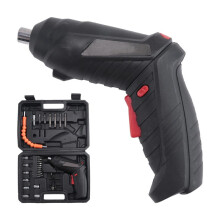 Rechargeable Electric Screwdriver 90-180Rotating Handle LED Wireless Screwdriver Drill Electric Screw Driver