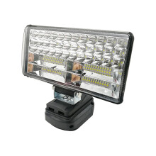 LED Work Lights Flashlight Electric Torch Spotlight Car Lamp for 18V Li-Ion Battery Adapter BL1815 BL1830 -8 Inch