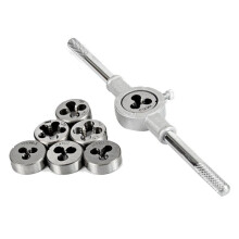8-Delige Metrische Matrijsset M3/M4/M5/M6/M8/M10/M12 Gereedschapsset Combinatie voor Draadreparatietappen