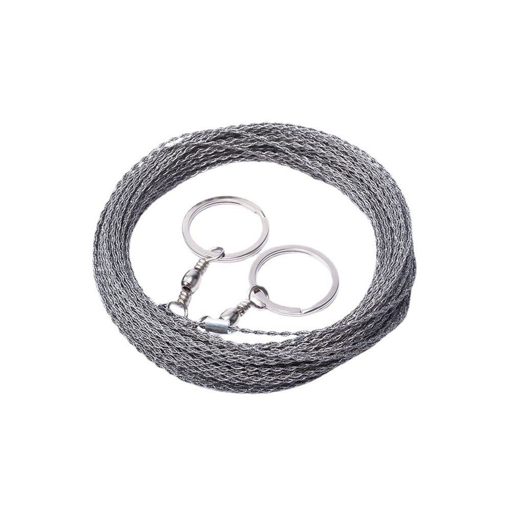 Stainless Steel Wire Saw,Pocket Chainsaw,Portable Camping Saw Wire Saw,Wire Hand Saw Field Saw Wire 10M 6131797830595