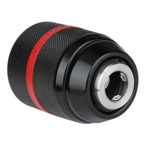 13mm Chuck Set Hand-Tight Self-Locking Chuck Impact Electric Hammer Wrench Conversion Round Hexagon Handle 2