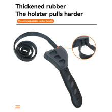 3 Stuks Multifunctionele Riemsleutel Sleutel Flesopener Auto Reparatie Filter Dubbele Doel Sleutel Rood