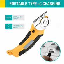 Electric Scissors Handheld Multifunctional Cordless Electric Cutting Tool for Home Fabric/Leather/Cloth Sewing Machine