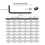 30Pcs Hexagonal Wrench Tool Set SAE & Metric Hex Wrenches L-Shaped Mechanical Hand Tools Screwdriver Kit 6