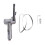 Lixadeira de Correia de Ar de 3/8 Polegadas MáQuina de Lixar de ÂNgulo de Ar com Correias de Lixar para Lixar Pequeno com Compressor de Ar 1