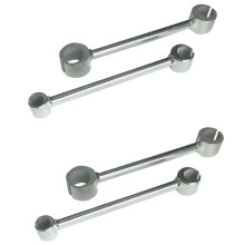 4PCS Door Hinges Adjusting Wrench 9-17.5MM/18-24.5MM Door Hinge Repair Spanner for Round Bolt Adjustable Wrench Tool