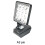 Luz de Trabalho LED de 4 Polegadas para Bateria de 18V Luz de LED para Loja Local de LED para Luz de Trabalho 1