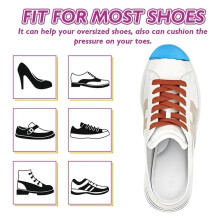 Shoe Filler for Loose Shoe, Shoe Inserts to Make Shoes Smaller,Toe Inserts for Shoes Too , Prevent Heel Sliping M