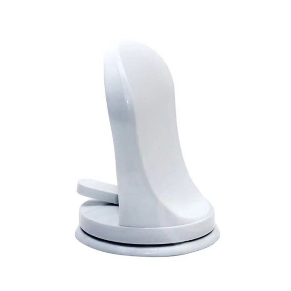 1pcs Plastic Bathroom Step Stool with Suction Cups - Non-Slip Shower Foot Pedal Bathtub Stool for Home Bath Safety