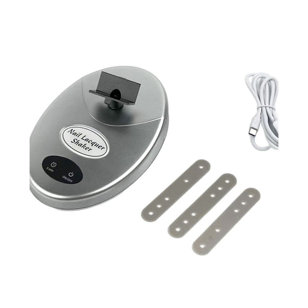 Electric Nail Polish Shaker Machine Nail Gel Polish Bottle Shaking Device Portable Gel Polish Bottle Shaking Machine