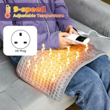 30x60cm Electric Heating Pad Hot Heated Pad for Back Legs Hands Warmer Rapid Temperature Rise Heated Pad UK Plug