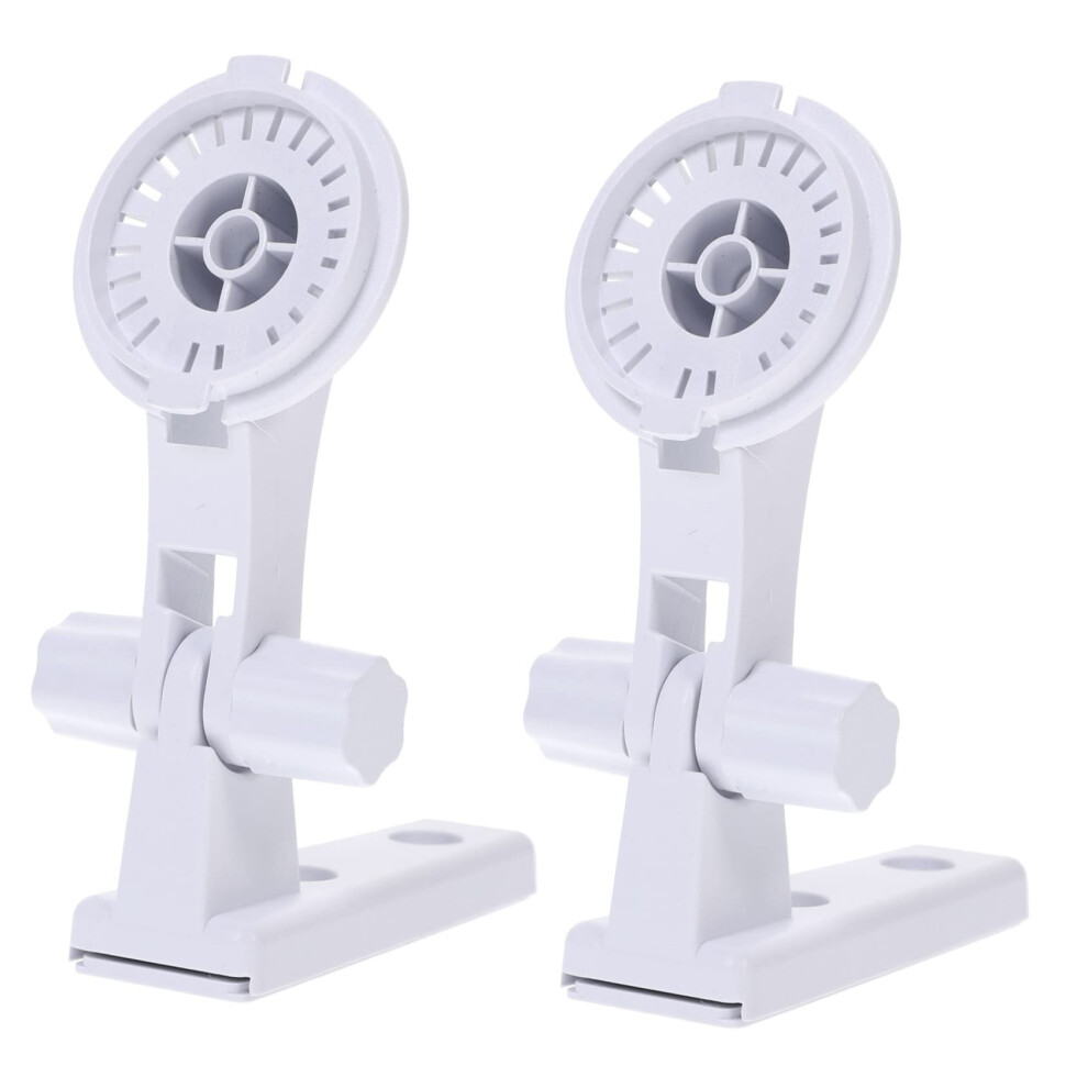2Pcs Adjustable Cctv Camera Wall And Ceiling Mount Bracket, 180 Rotation For Indoor Outdoor Security 9174973181309