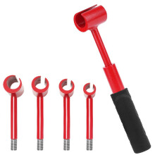 4 in 1 Door Hinge Adjustment Tool with Thread Multi-Size Universal Door Adjustment Wrench for Door Cabinet Alignment