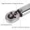 Chave de Torque Precisa 19-110N.M, Chave de Catraca Reversível, Chave de Encaixe Quadrada Ajustável de 3/8 Polegadas, Reparo de Carro Pré-Ajustado 5