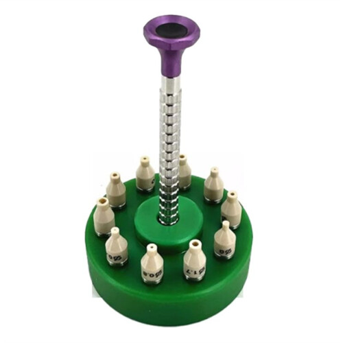 1 Set for High Precision Watch Hands Fitting Tool 10 Sizes Setting for Press Presser Setter Watch Repair Install Tools,B