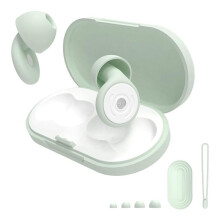 Reusable Ear Plugs for Sleeping,Noise Reduction Silicone Earplugs with Multi Sizes & Portable Case for Sleep Travel Work