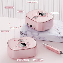 Desktop Sander Portable Electric Sander Knob-Operated Electric Polisher Electrical Nail File for Acrylic NailElectric