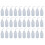 30Pcs 250Ml Tattoo Diffuser Green Soap Water Wash Squeeze Bottle Lab Non-Spray 1