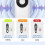 Forehead Digital Infrared Thermometer Multifunctional Handheld Pyrometer Rechargeable Non Contact IR Thermometer 4