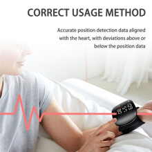 Rechargeable Touch LCD Screen Voice Wrist Blood Pressure Monitor Automatic Tonometer Heart Rate Sphygmomanometer