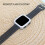 For  Active 2 Square/Active2s Square Sapphire Watch Metal Protective Case Silver 5
