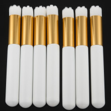 14 Pcs Lash Cleansing Brush Lash Cleaning Brush Eyelash Cleaning Brush Lash Shampoo Brush (14 White Cleaning Brush)