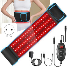 Rotlichttherapiegürtel, Rotlichttherapie zur Linderung von Körperschmerzen, Infrarot-Lichttherapiegürtel (660 nm & 850 nm), EU-Stecker