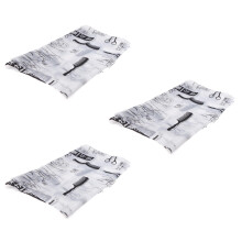 3X Adult Salon Barber Gown Cape Hairdressing Hairdresser Hair Cutting Cloth Black
